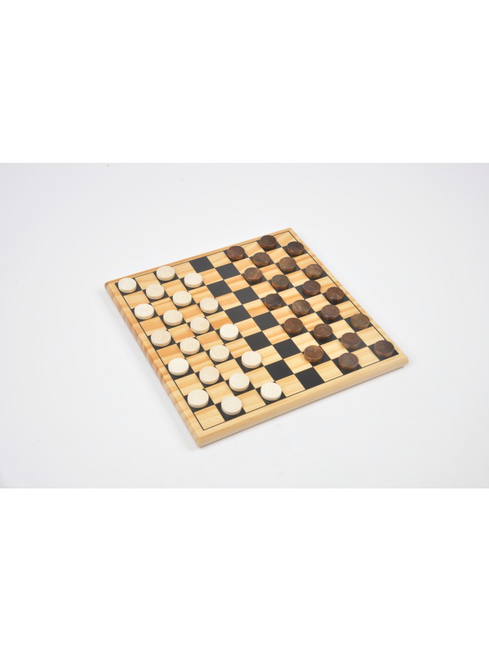 Chess and checker set