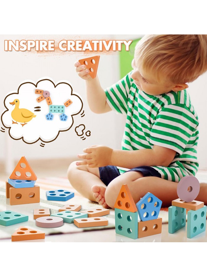 Wooden Sorting & Stacking Toys